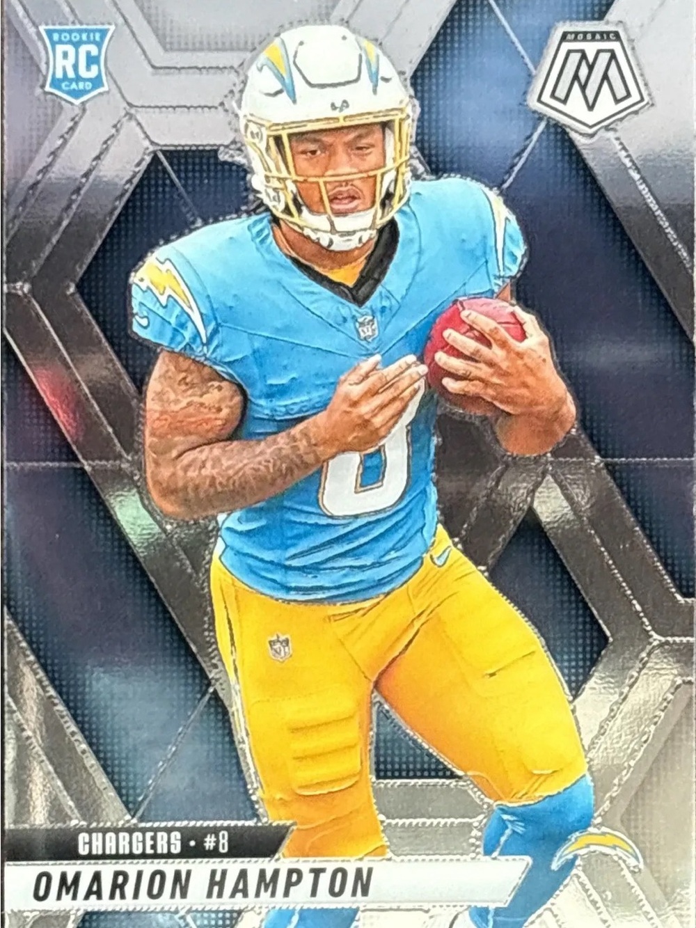 Panini Chargers Omarion Hampton Rookie Card